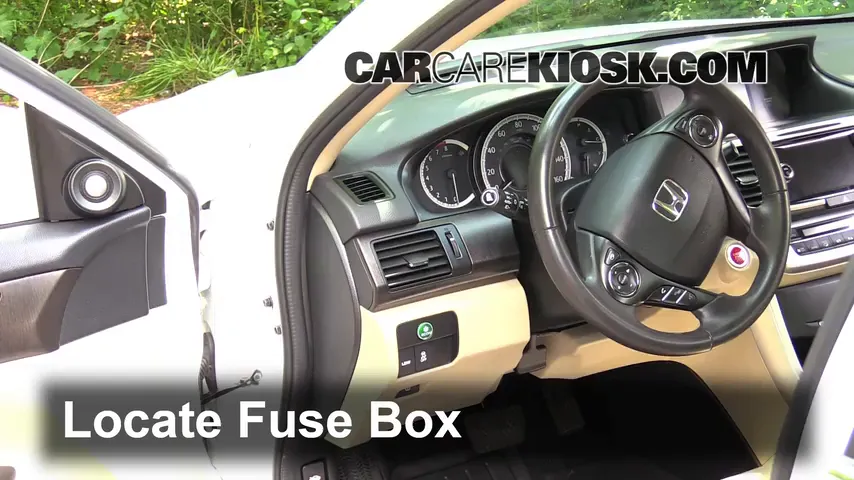 2013 Honda Accord EX-L 2.4L 4 Cyl. Sedan Fuse (Interior) Check